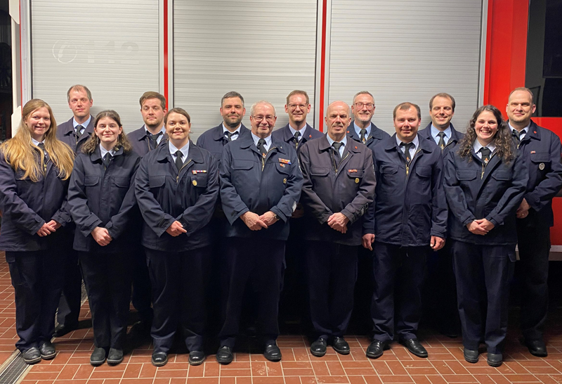 Jahreshauptversammlung der Feuerwehr Bleichenbach