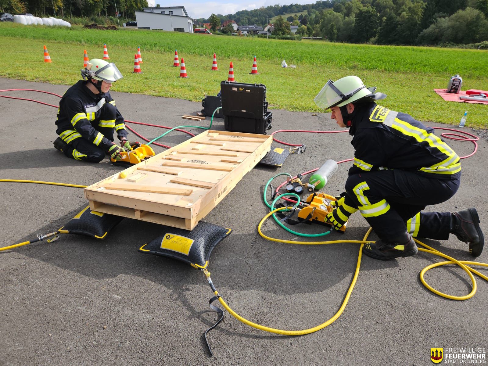 Feuerwehrchallenge 2025 in Ortenberg-Usenborn