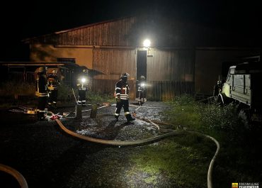 Gemeinschaftsübung der Löschbezirke Süd und Ost in Bergheim