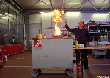 "Brennen und Löschen" - Unterricht der besonderen Art