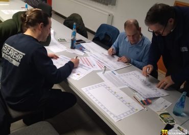 Ausbildung der kommunalen Einsatzleitung und der Führungsunterstützung