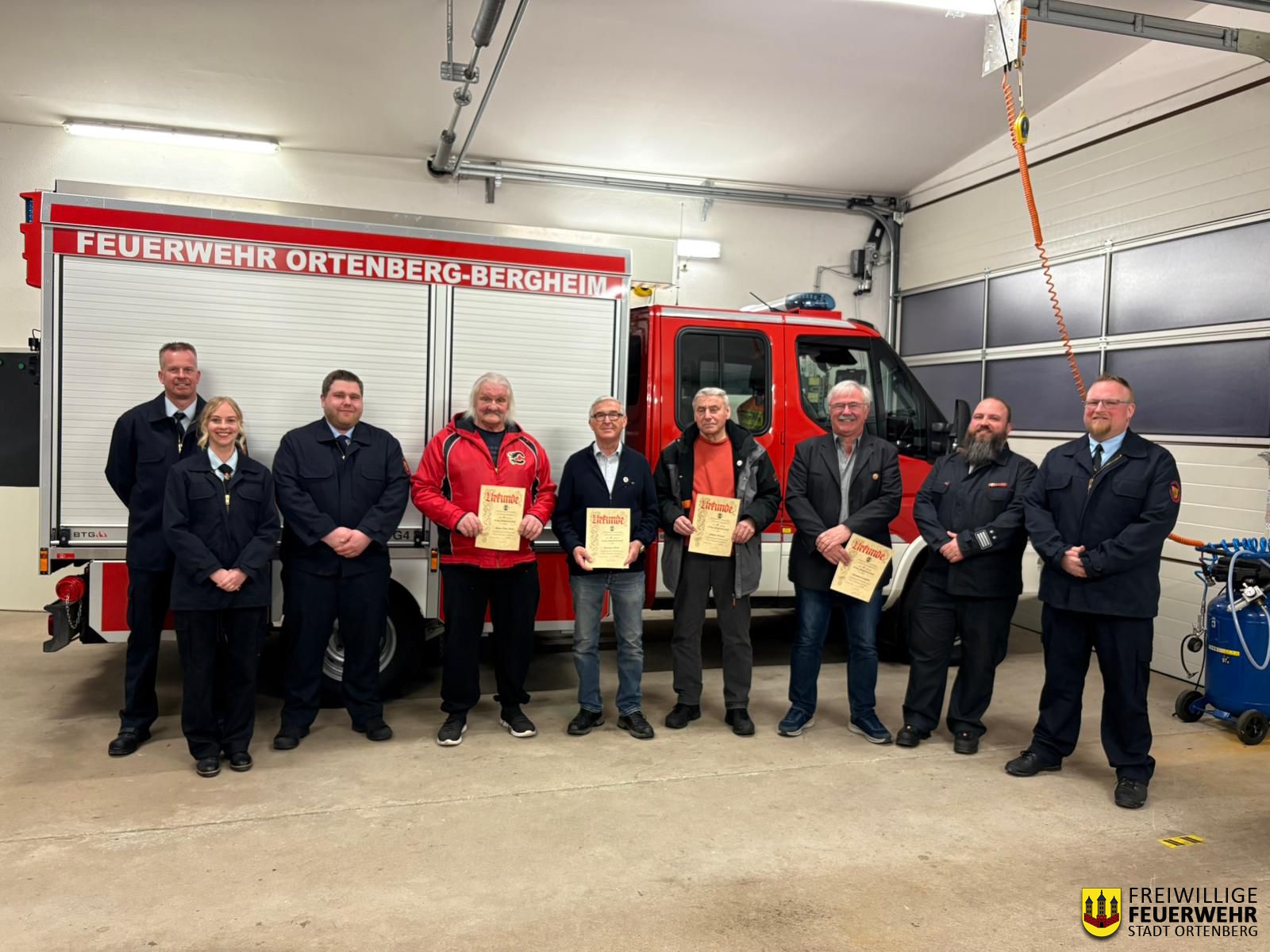 Jahreshauptversammlung 2026 der Feuerwehr Bergheim