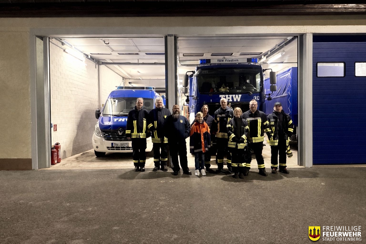 Feuerwehr Bergheim meets THW Friedberg