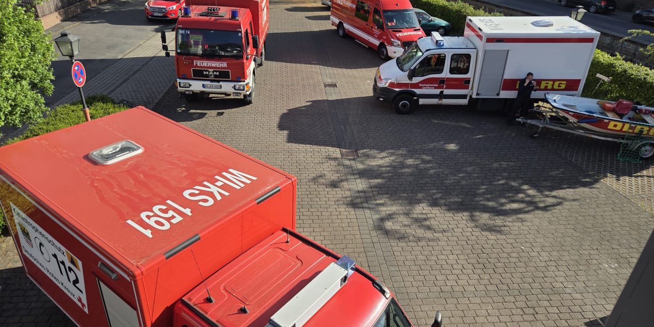 Erfolgreiche Katastrophenschutz-Ausbildung in Bleichenbach
