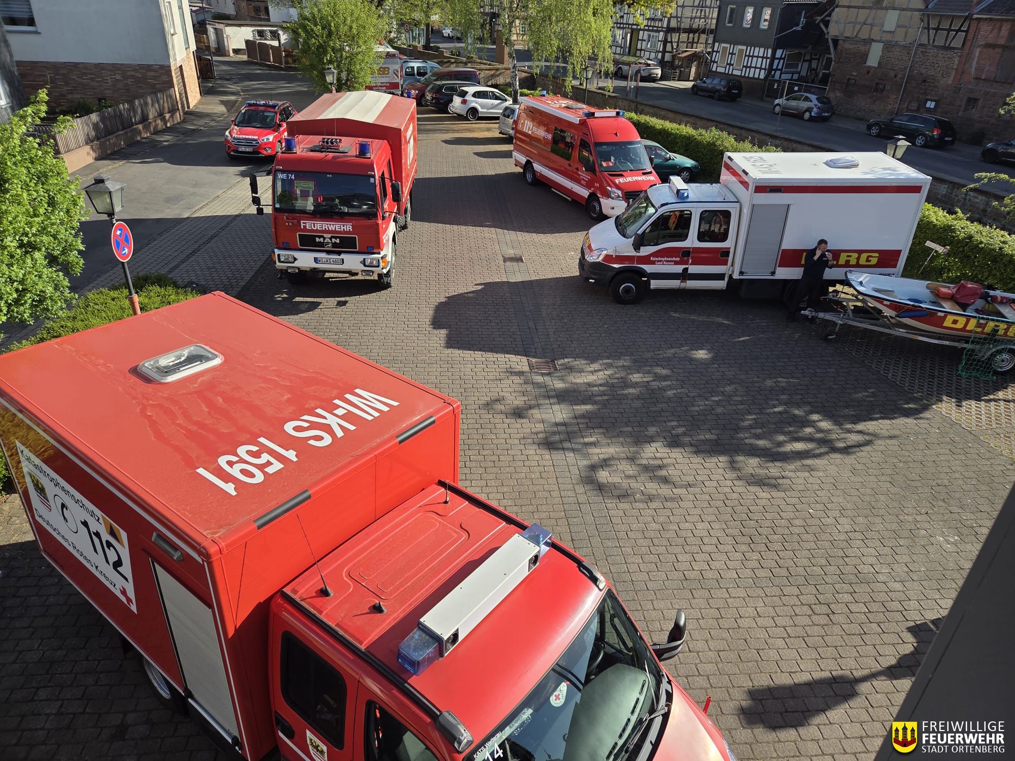 Erfolgreiche Katastrophenschutz-Ausbildung in Bleichenbach