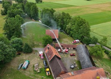 Einsatzübung der Feuerwehren Eckartsborn und Lißberg