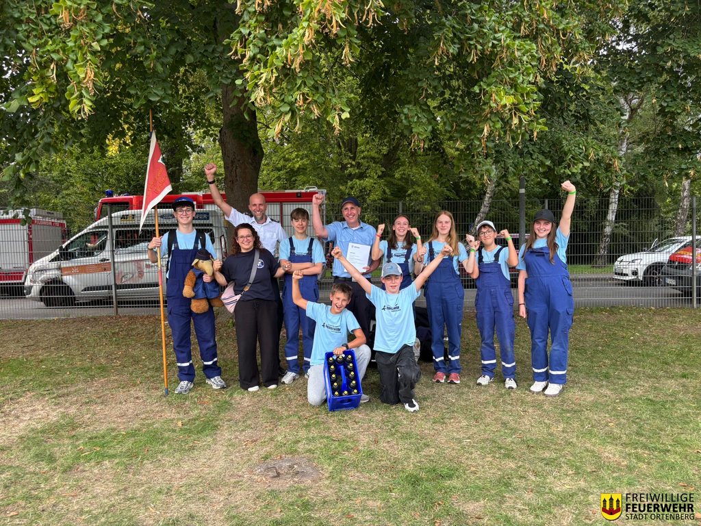 Sensationeller Erfolg für die Jugendfeuerwehr Usenborn – 2. Platz beim Landesentscheid