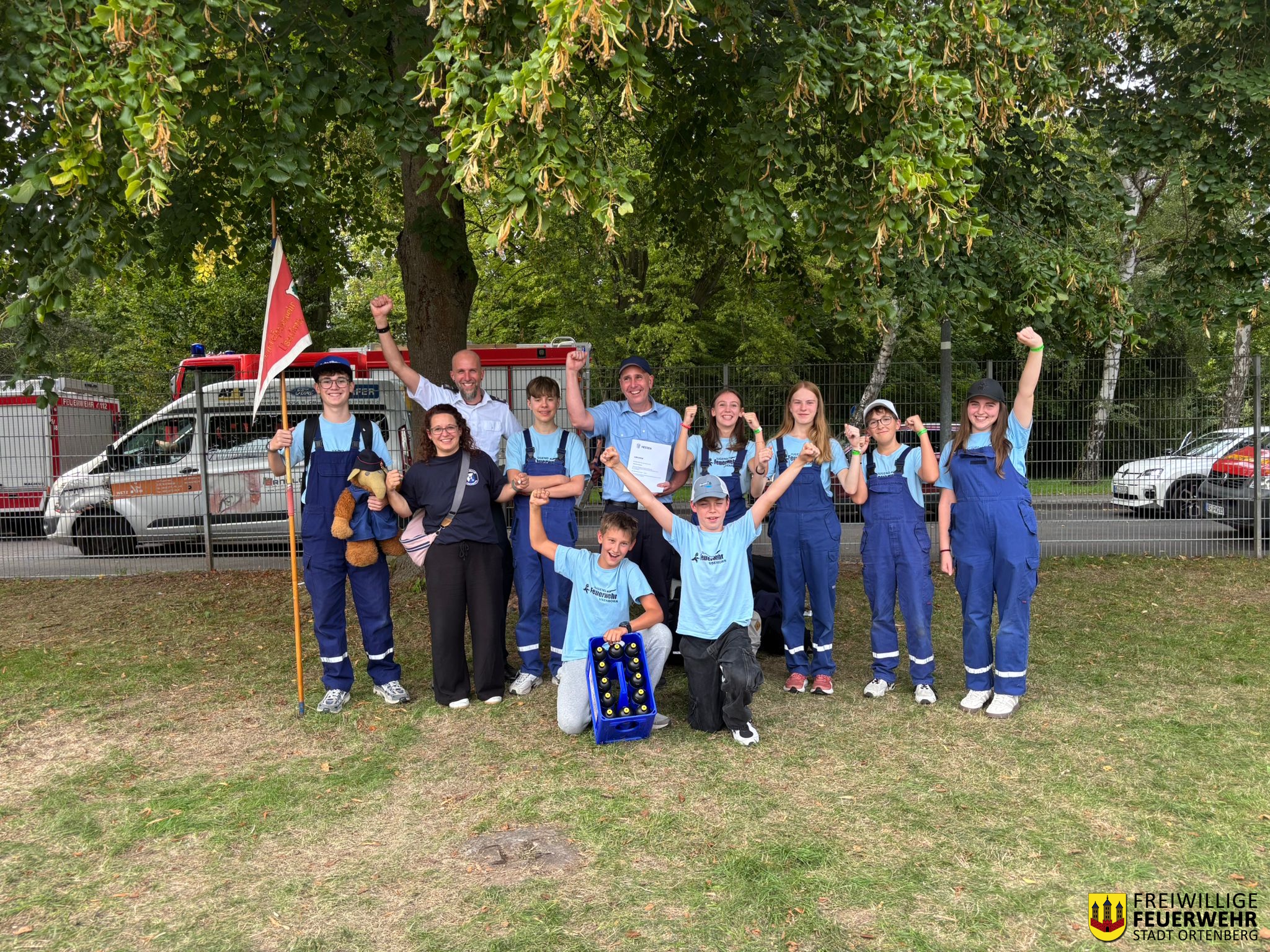 Sensationeller Erfolg für die Jugendfeuerwehr Usenborn – 2. Platz beim Landesentscheid
