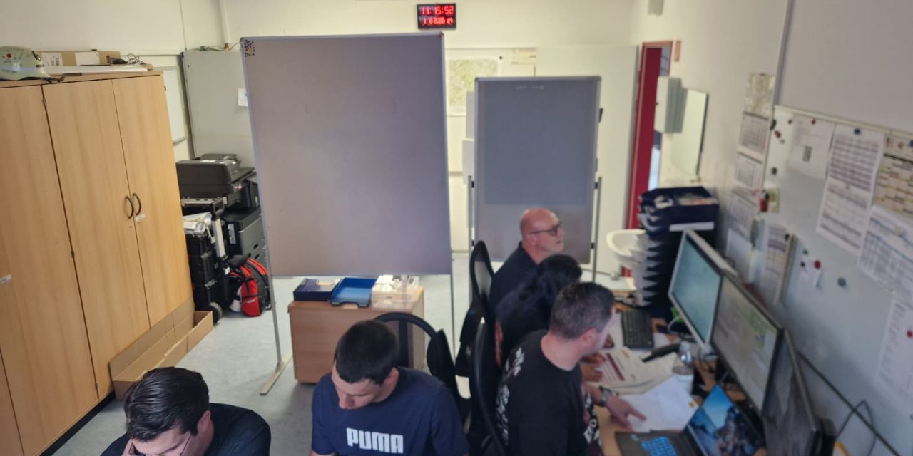 Feuerwehr Ortenberg übt für Unwetterlage